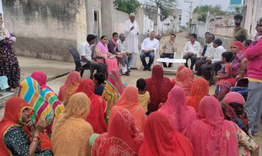 आमजन को बताई परियोजना की जानकारी