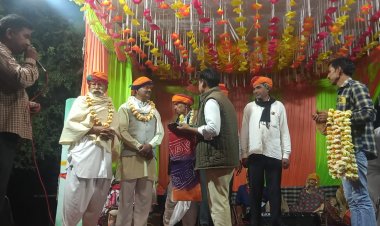 चंवरा के राम दरबार जलेश्वर दातार बालाजी मंदिर में स्वामणी प्रसाद का आयोजन