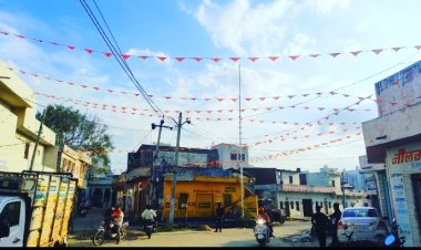 बाठरडा खुर्द में आज फहराया जाएगा 15 फीट का भगवा ध्वज पताका