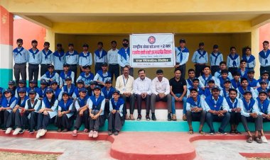 विद्यालय में NSS+2 स्तर के प्रथम एक दिवसीय शिविर का आयोजन किया