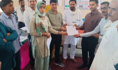 बानसूर में मिला ग्रामीणों को सरकारी योजनाओं का लाभ