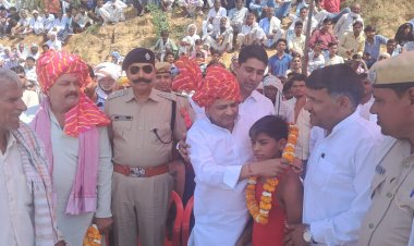 कठूमर के गणगौर मेले में 1 लाख रुपए की कुश्ती बराबरी पर छूटी