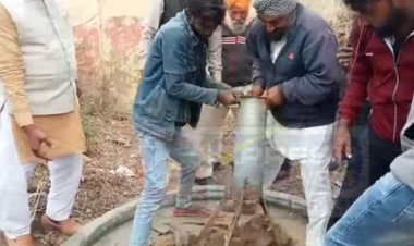 ग्राम पंचायत चीडवा में करीब 35 लाख का हैडपम्प घोटाला :जाँच कमेटी ने 2 माह में सौपी हैडपम्पों की जांच रिपोर्ट