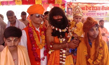 भागवत कथा सुनने से जीवन का लोक कल्याण का मार्ग प्रशस्त होता है ।:- महंत प्रकाश दास महाराज