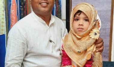 6 वर्षीय अनाबिया बानो की जिद्द के आगे घर वालो ने मानी हार: पहला रोजा रख की इबादत