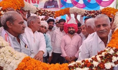 प्रधान प्रतिनिधि दीपक जाटव ने किया विकास कार्यों का लोकार्पण एवं शिलान्यास