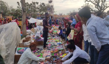 रामनवमी पर झडाया नगर बालाजी धाम मेले में उमड़ा सैलाब: श्रद्धालु ने जमकर की खरीदारी