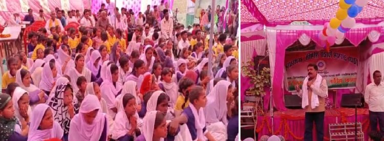 नसवारी के विधा आश्रम स्कूल मे वार्षिकोत्सव व सम्मान समारोह हुआ आयोजित: भाजपा के युवा नेता जय आहूजा रहे मुख्य अतिथि