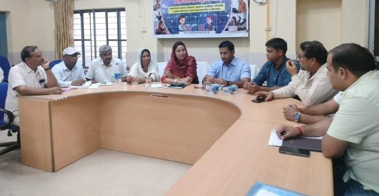 बानसूर में उद्योग मंत्री शकुंतला रावत ने ब्लॉक स्तरीय अधिकारियों की बैठक ली