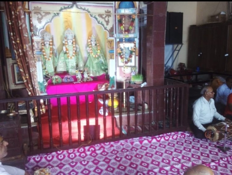 मंदिर भर्तृहरि दान में हर्षोल्लास के साथ मनाया गया श्री रामनवमी उत्सव