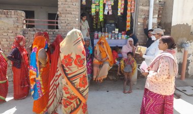 सीवरेज कार्य के दौरान आमजन को किया जागरूक