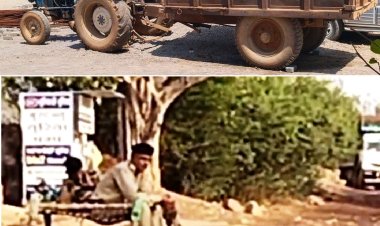 खनिज विभाग ने खनन सामग्री पर टैक्स वसूली के लगाऐ नाके: खनन माफियॉ पाबदी के बाद चोरी करने सफल