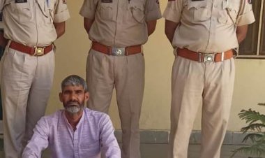 अवैध हथियार रखने के मामलें का फरार आरोपी गिरफ्तार