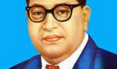 आर्दश विधामन्दिर में अम्बेडकर जंयती मनाई