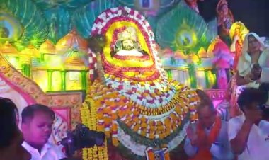 चोमा में हुआ श्याम बाबा का विशाल जागरण:श्याम बाबा के भजनों पर झूम झूम कर नाचे श्रोता