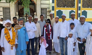 जामा मस्जिद पर ईद उल फितर की नमाज़ की गई अदा