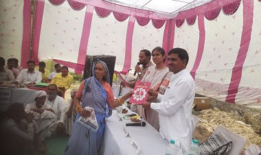 तीसरे नंबर का मंहगाई राहत कैंप रैणी उपखण्ड क्षेत्र की ग्राम पंचायत-जामडोली मुख्यालय पर हुआ आयोजित