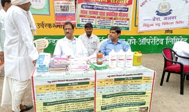 विश्व पशु चिकित्सा दिवस पर डेरा-घाटा , रैणी मे शिविर का आयोजन