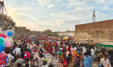 कांकरिया के परमानंद महाराज के मेले में उमड़ा सैलाब मेले का शुभारंभ किया मनोज घुमरिया ने