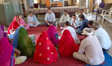 राजस्थान मरुधरा ग्रामीण बैंक शाखा बांकली के द्वारा सामाजिक जनसुरक्षा कैंप का आयोजन