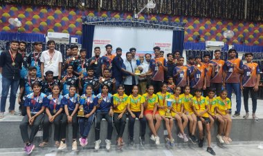 राष्ट्रीय वॉलीबॉल प्रतियोगिता में राजस्थान ने जीते स्वर्ण पदक