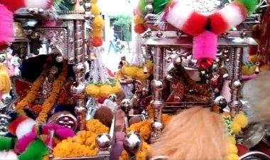 बीड़ा के माताजी के भव्य कलश यात्रा के साथ ही 11 कुंडी यज्ञ का सैकड़ों लोगों के सानिध्य में हुआ भव्य शुभारंभ