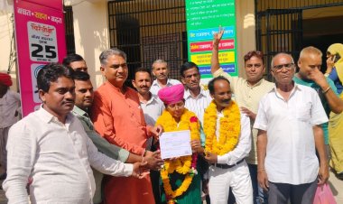 उपचुनाव में कांग्रेस उम्मीदवार निशा परमार की जीत