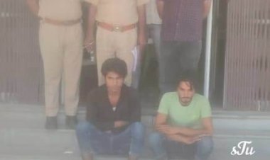 कठूमर थाना पुलिस ने गोवंश भरकर ले जा रहे पिकअप के साथ दो गौ तस्करों को किया गिरफ्तार