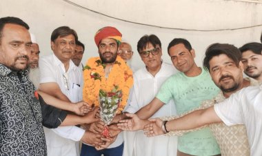 नव निर्वाचित यूथ अध्यक्ष खत्री का जगह जगह हुआ स्वागत