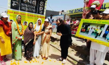 द बोहराज ग्लोबल स्कूल में मनाया मातृ दिवस :गौ माता की प्रथम रोटी बैंक का किया  शुभारंभ