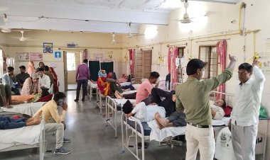 फूड प्वाइजनिंग मामले में दूसरे दिन भी अस्पताल में आए डेढ़ सौ से अधिक मरीज