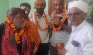 मनोनीत पार्षदों का तहसील परिसर में किया गया भव्य स्वागत