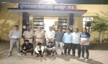 गोविंदगढ़-सीकरी मार्ग पर मुनीम के साथ 6.70लाख की लूट का हुआ खुलासा: तीन आरोपी गिरफ्तार