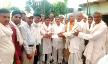 मृत्युभोज नहीं करने का निर्णय: छात्रावास के लिए दी राशि