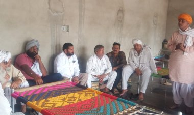 चम्बल नदी का पानी किसानों को दिलाने की मांग को लेकर बैठक का हुआ आयोजन