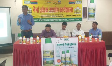 नैनो उर्वरक उपयोग कार्यशाला का हुआ आयोजन