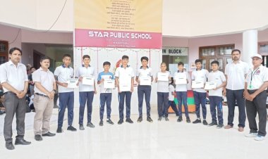 चार दिवसीय समर कैंप का समापन:बच्चों ने अपनी प्रतिभा का किया बेहतरीन प्रदर्शन