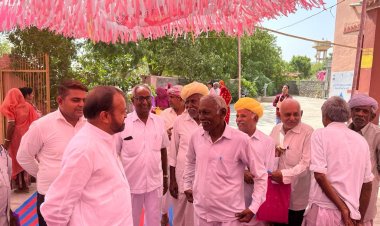 विधायक लोढा ने मंहगाई राहत कैंप मंडवारिया व वराडा में किया निरीक्षण