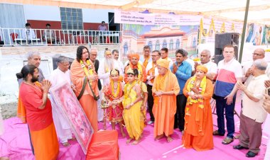 संतों के सानिध्य व जयकारों के उद्घोष के साथ ही हुई मूर्तियों की प्राण-प्रतिष्ठा