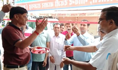 Rajgarh - निःशुल्क नेत्र जांच शिविर 260 मरीज हुए लाभान्वित ऑपरेशन के लिए 45 का चयन