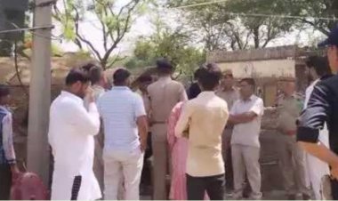 नासिर -जुनैद हत्याकांड:फिर टॉवर चढने की खुली धमकी  के बाद  जाबिर गिरफ्तार-पत्थराव में पुलिस चोटिल, जीप क्षतिग्रस्त