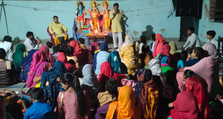 गुरुदेव भास्कर के जन्मदिवस पर विशाल जागरण का हुआ आयोजन: मनमोहक झांकियां देख लोग हुए मंत्र मुग्ध