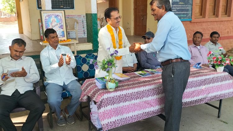 करुणा इंटरनेशनल प्रधान कार्यालय चेन्नई के पधाधिकारियो ने किया तखतगढ़ का दौरा