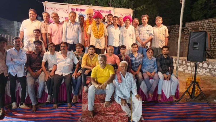 तखतगढ़ माली समाज का वार्षिक सम्मेलन हुआ आयोजित