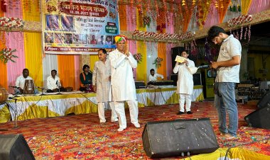 ठूड़ा पीरान गांव में गाजे-बाजे के साथ मंदिर में विराजित हुए गौतम ऋषि महादेव: भजन संध्या में कलाकारों ने किया महिमाओ का बखान