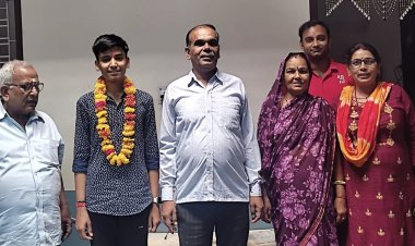 अक्षत विजय ने किया विद्यालय का नाम रोशन