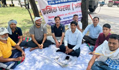 शिक्षा मंत्री के ठोस भरोसे पर गिरिराज शर्मा ने तुड़वाया आमरण अनशन