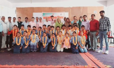 10 वीं के परीक्षा परिणाम सरस्वती विद्या विहार बांदीकुई ने राज्य स्तर पर लहराया परचम