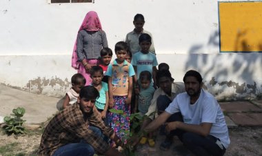 विश्व पर्यावरण दिवस पर किया जागरूक पेड़ लगाने का दिया संदेश