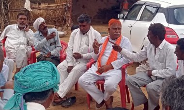 भाजपा ओबीसी प्रकोष्ठ के जिला अध्यक्ष सुदेश खामरा ने किया रामगढ़ विधानसभा के छतरपुर गांव में जनसंपर्क ग्रामीणों ने किया भव्य स्वागत